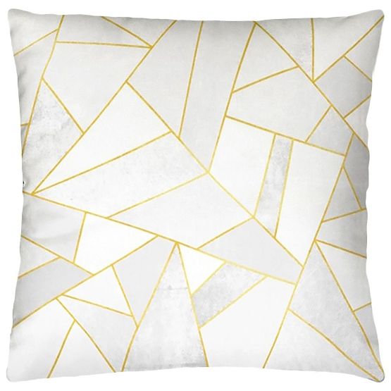 3D Pillow Cover - Geometric Shapes