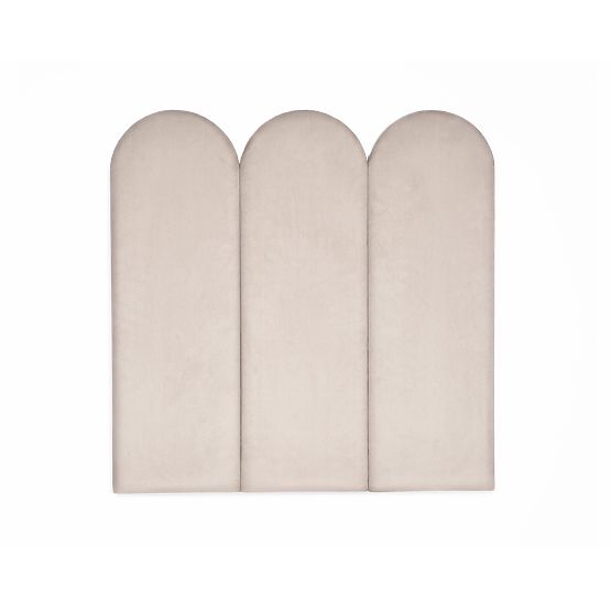 Obluček upholstered panel - beige