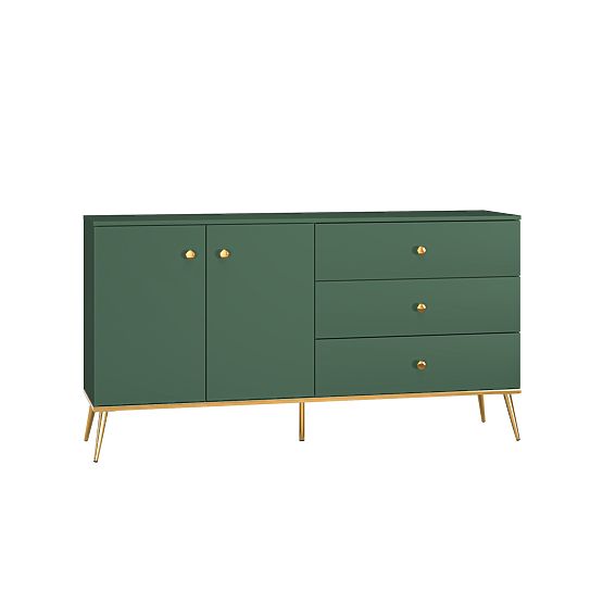 Chest of drawers Forest larger - green