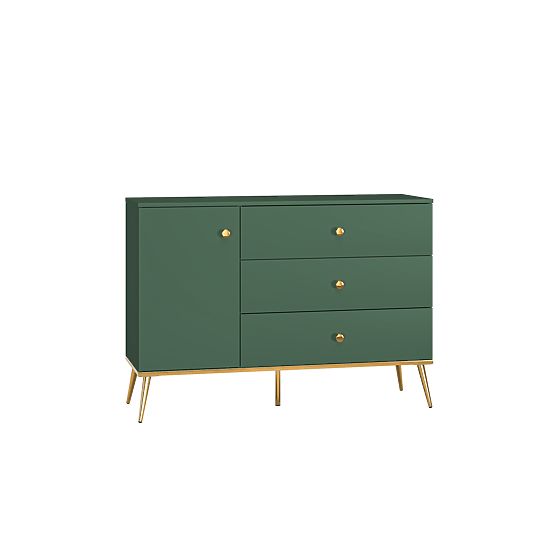 Chest of drawers Forest smaller - green