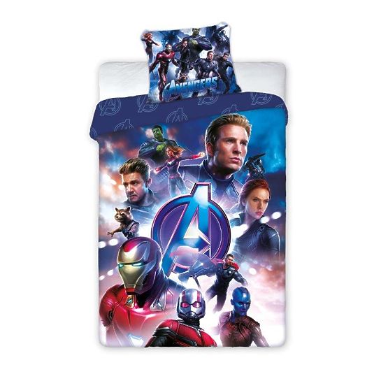 Children's Bedding 140x200 cm + 70x90 cm Avengers