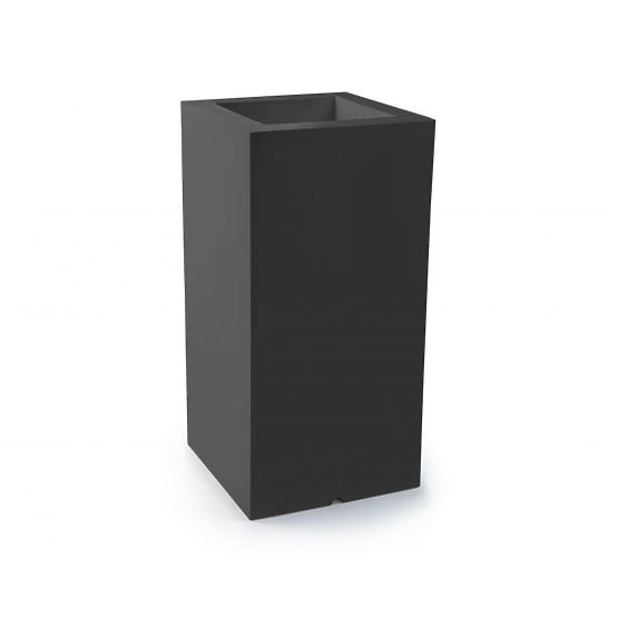 CUBE flower pot - Anthracite