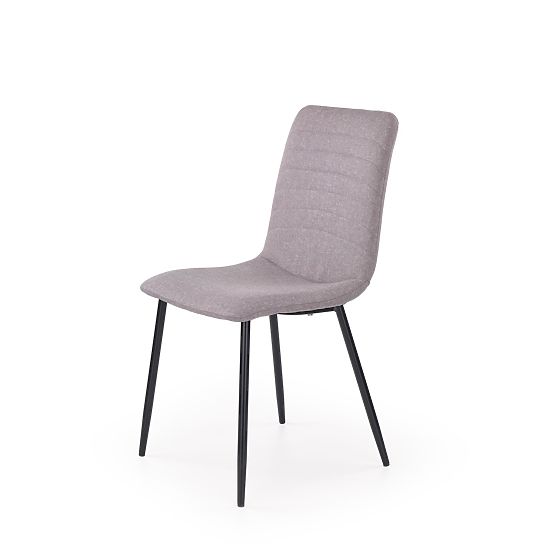 Dining Chair Sofie - Grey, Upholstered