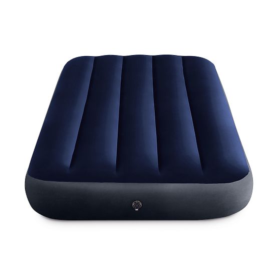 Inflatable Velour Air Mattress Bed for Sleeping INTEX 64756