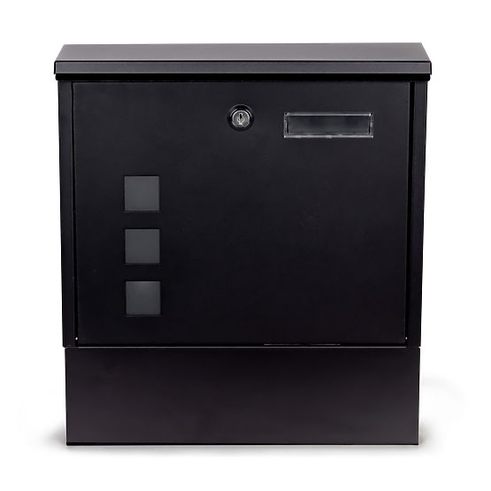 Mailbox for Letters and Flyers with Newspaper Holder