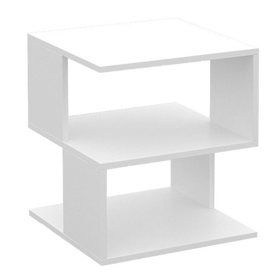 Modern 3-Level Nightstand Conference Cabinet