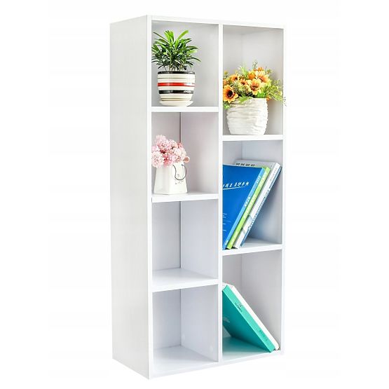 White Bookshelf ModernHome