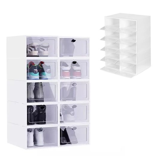 Modular Shoe Cabinet Organizer - Plastic