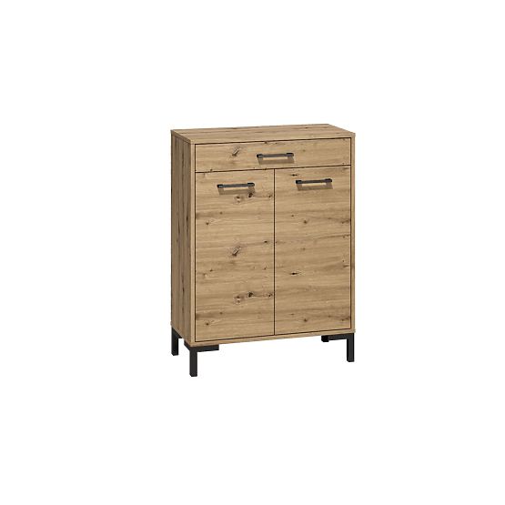 Nevio shoe cabinet - artisan oak