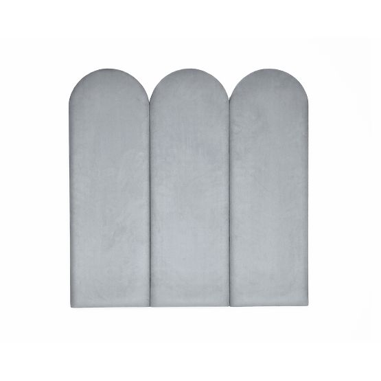 Obluček upholstered panel - gray