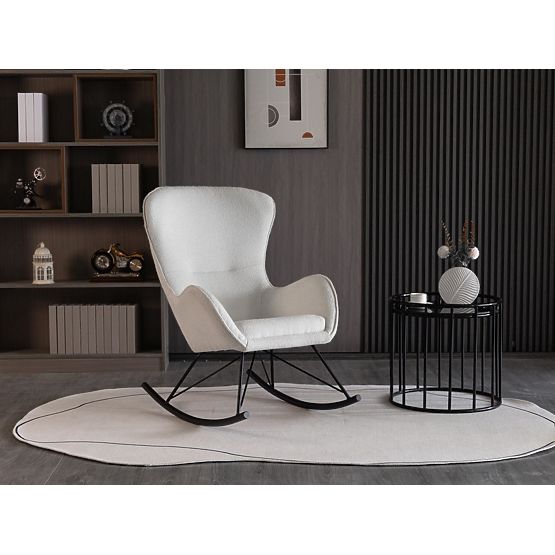 Rocking chair HARMONIE - white