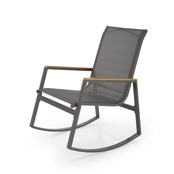 Rocking chair Zlatan - gray