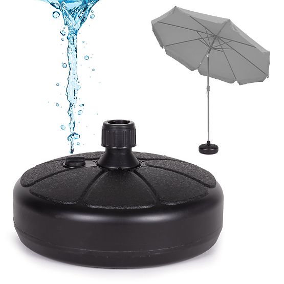 Universal stand for parasols black