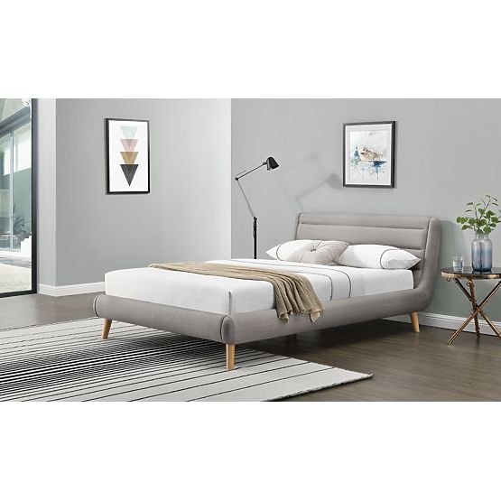 Upholstered bed ELANDA - 140 x 200 cm