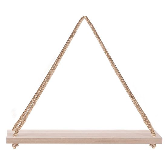 Wooden Wall Shelf - White