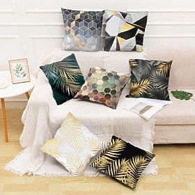 3D Pillow Cover - Golden Fern, Tutumi