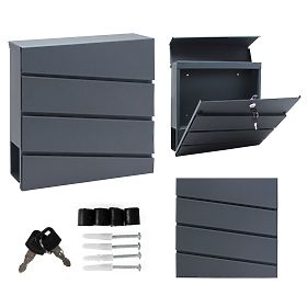 Anthracite Mailbox, MODERNHOME