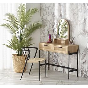 CARMEN rattan dressing table, Halmar