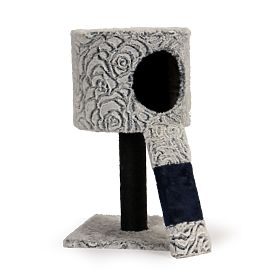 Cat Scratching Tower with Toy and Bed, MODERNHOME