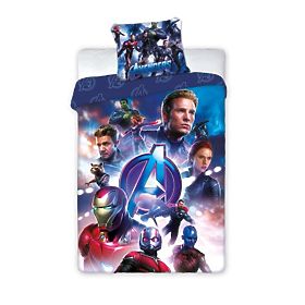 Children's Bedding 140x200 cm + 70x90 cm Avengers, Faro