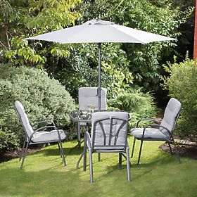 Cushion for Garden Chair Lounger Grey 52 x 52 x 50 cm ModernHome, MODERNHOME