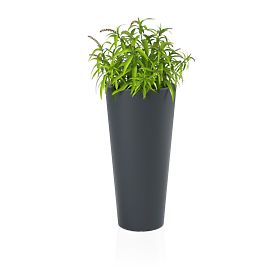 Flower pot HABANA Anthracite, MONUMO