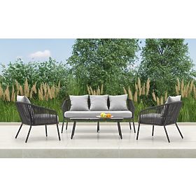 Garden furniture set with ROCCA cushions, Halmar