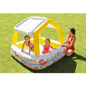 Inflatable Pool with Canopy for Children INTEX 57470, INTEX