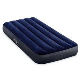 Inflatable Velour Air Mattress Bed for Sleeping INTEX 64756, INTEX