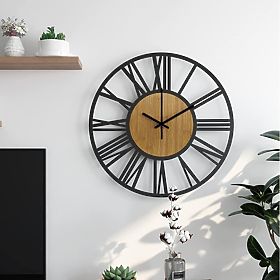 LOFT ROUND Wall Clock - 35 cm, Tutumi