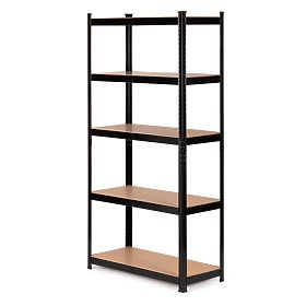 Metal Storage Shelf for Garage and Basement with 5 Shelves, MODERNHOME