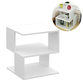 Modern 3-Level Nightstand Conference Cabinet, MODERNHOME