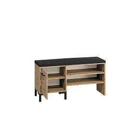 Nevio shoe rack - artisan oak, ML meble