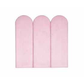 Obluček upholstered panel - powder pink