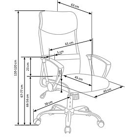 Office Chair Vire - White