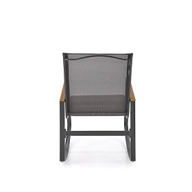 Rocking chair Zlatan - gray, Halmar