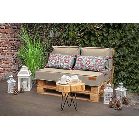 Set of cushions for pallet furniture - Beige, FLUMI