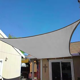 Square Sun Shade Sail 3x3m Waterproof Canopy ModernHome - Gray, MODERNHOME