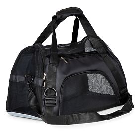 Travel Carrier Bag for Pets Cat Dog Black, PETSI