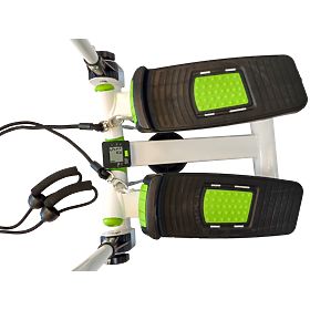 Twist Stepper with Resistance Bands, Handles, and Counter ModernHome, MODERNHOME