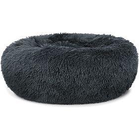 Universal Plush Bed for Dogs and Cats S 40cm - Dark Gray