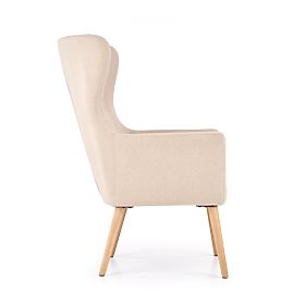 Upholstered armchair COTTO - beige, Halmar