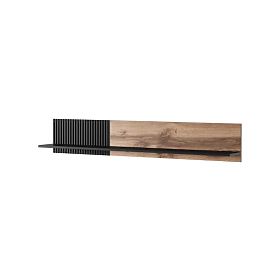 Wall Shelf RANDOM P-1 - Wotan Oak/Black