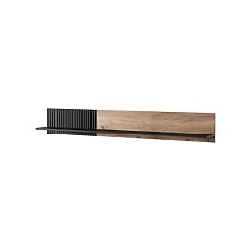 Wall Shelf RANDOM P-2 - Wotan Oak/Black