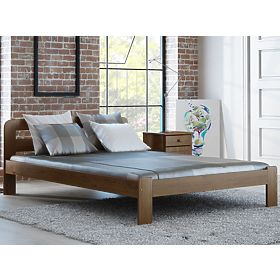 Wooden Bed SARA 140x200 cm - Oak